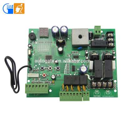 Control panel swing gate motor control board for door automatic